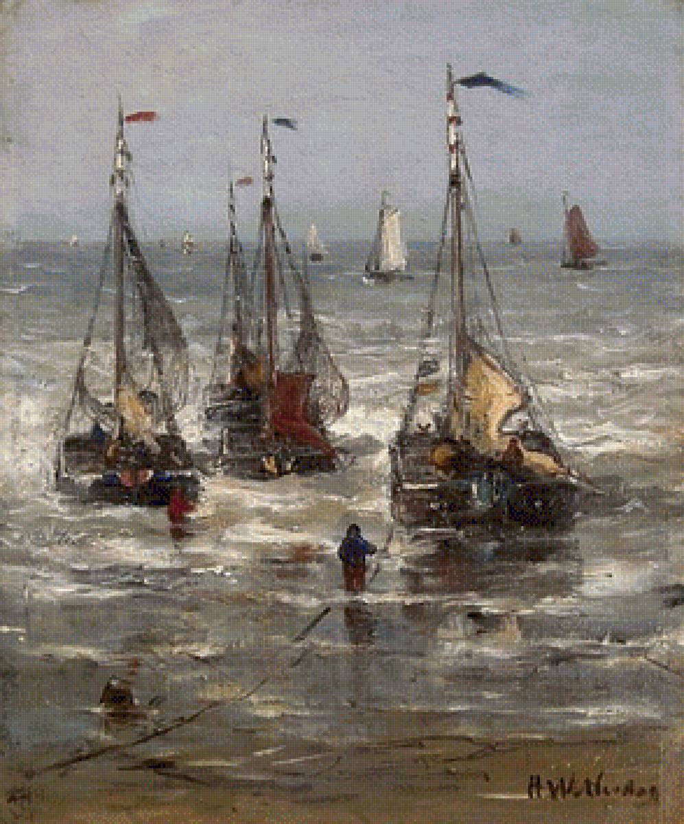 Boats Mesdag - предпросмотр
