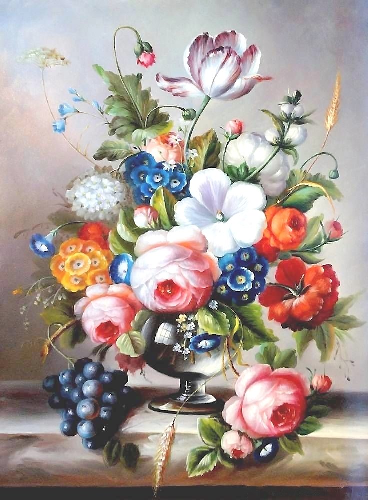 натюрморт - натюрморт, цветы - оригинал
