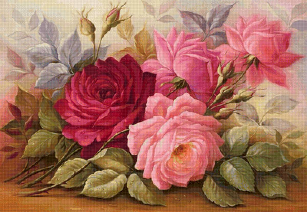 Розы - цветы - предпросмотр