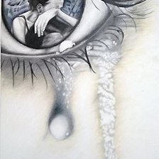 Схема вышивки «Слёзы»