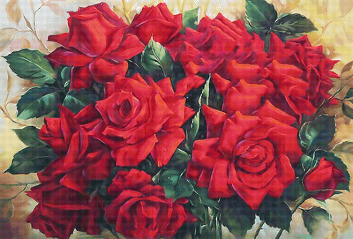 Серия "Розы". - цветы, флора, розы - предпросмотр