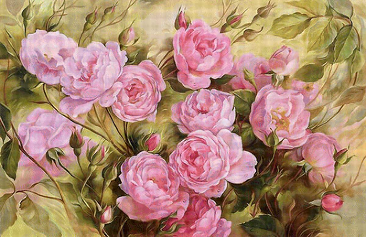 Серия "Розы". - флора, цветы, розы - предпросмотр