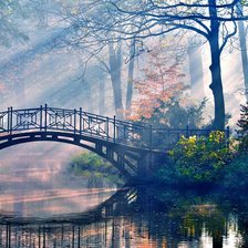 Схема вышивки «мост»