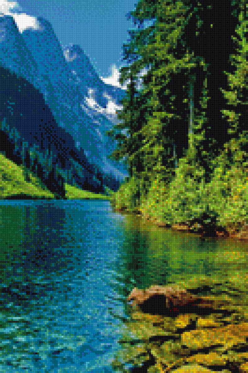 горная река - предпросмотр