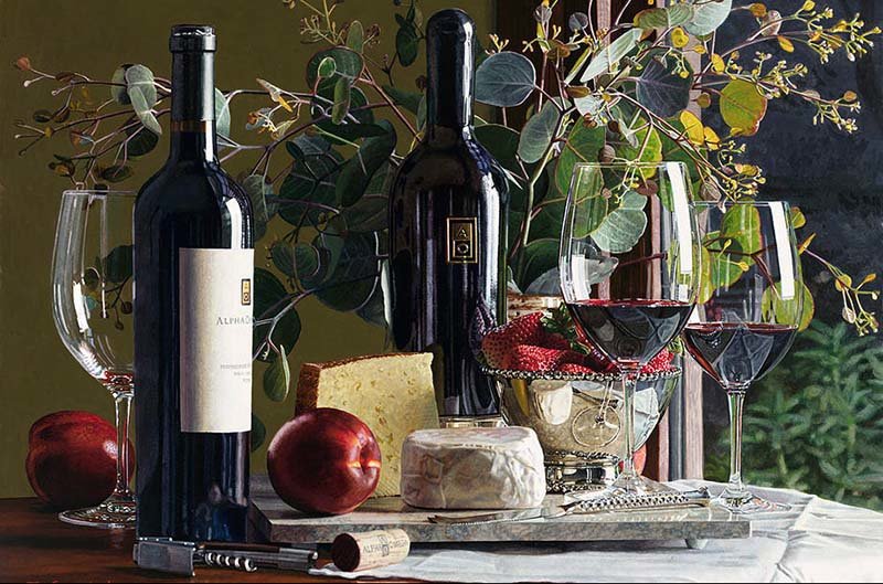 Откровение - натюрморты с вином - оригинал