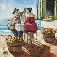 Схема вышивки «С гитарой»