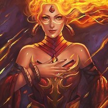 Схема вышивки «Девушка»