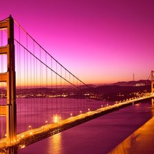 Схема вышивки «Мост»