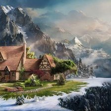 домик в горах