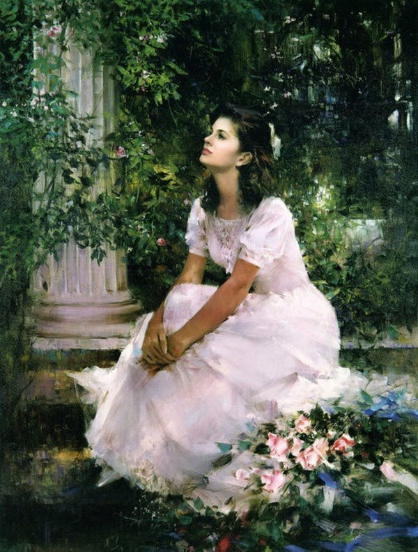 девичьи грёзы - романтика, девушка, любовь - оригинал