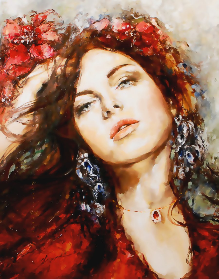 №1759472 - женский образ - оригинал