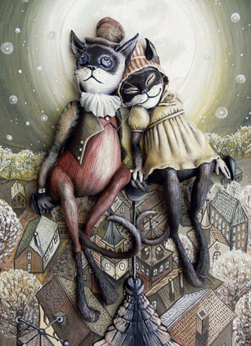 Страна чудес - коты - предпросмотр