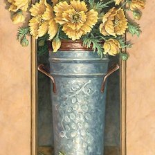 Схема вышивки «маки»