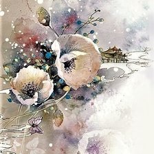 Схема вышивки «Watercolour»