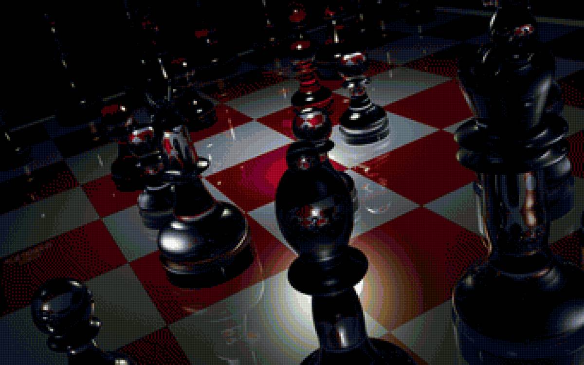 Шахматная доска - шахматы, игра - предпросмотр