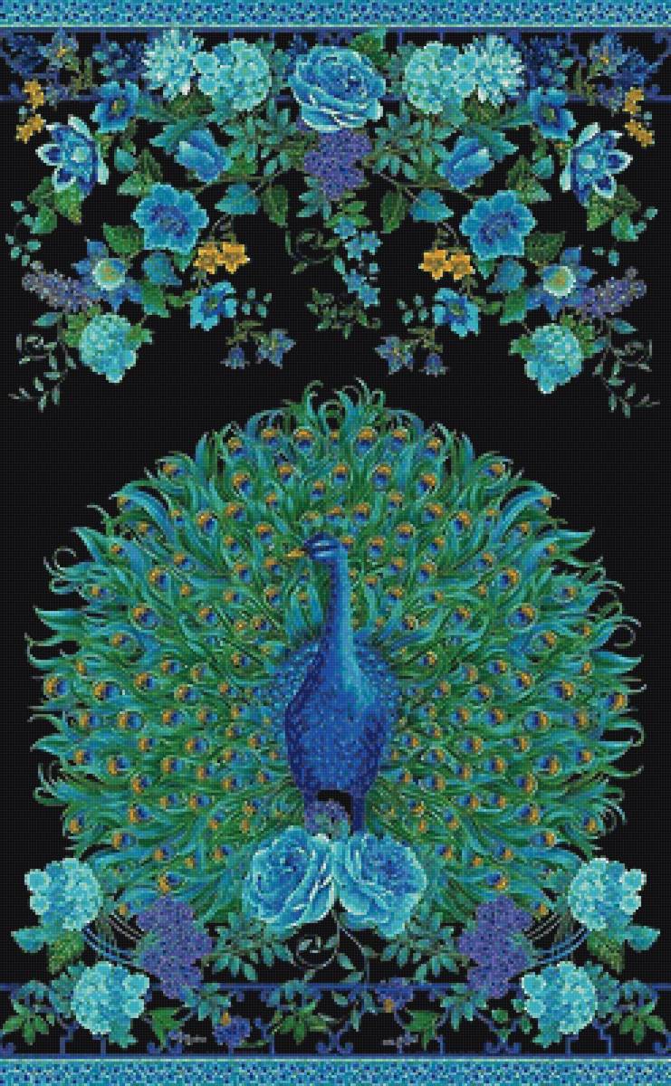 павлин - мир животных - предпросмотр