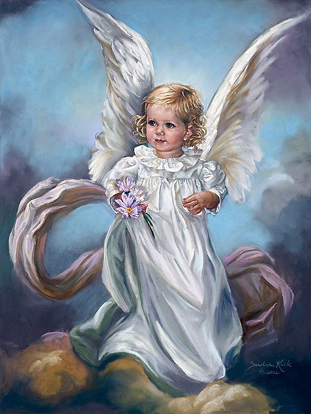 Ангелок - ангелок, девочка, дети - оригинал