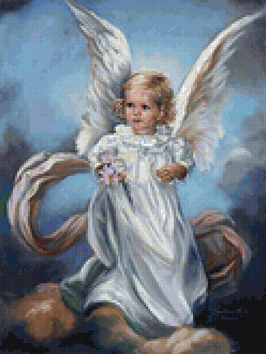 Ангелок - ангелок, дети, девочка - предпросмотр