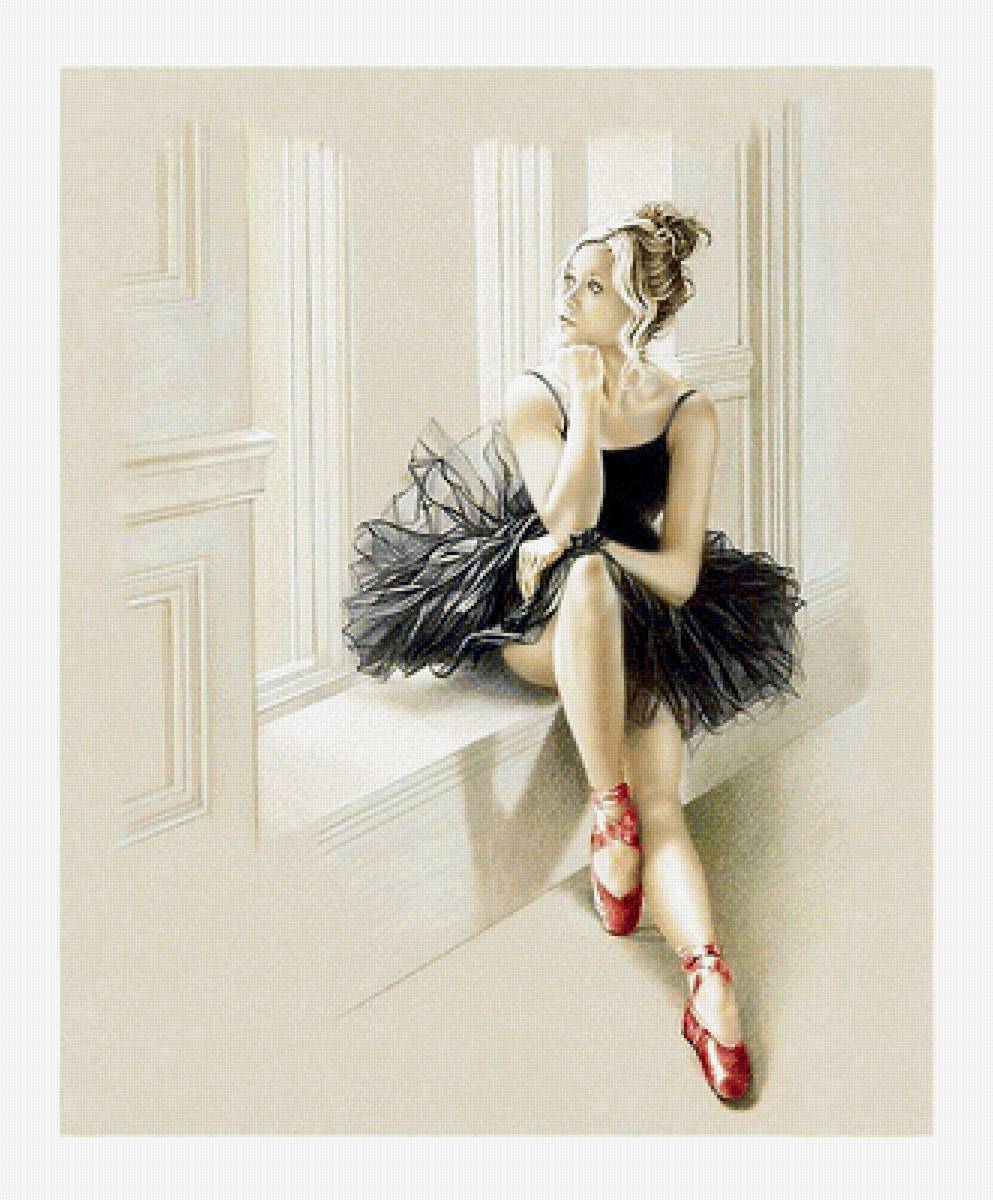 Балерина 2    (схема для Наташи) - перемешивание 50%, реальный размер 290 на 360 - предпросмотр