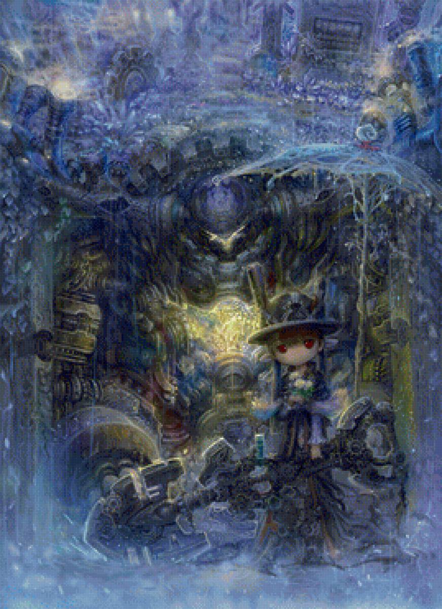 Созданный в Бездне - робот, созданный в бездне, девочка, made in abyss - предпросмотр