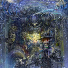 Схема вышивки «Созданный в Бездне»