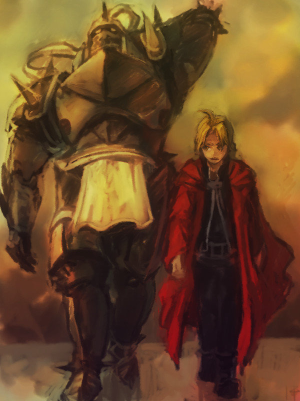 Стальной Алхимик - стальной алхимик, алхимик, элрик, fullmetal alchemist - оригинал