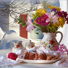 Схема вышивки «натюрмонт»