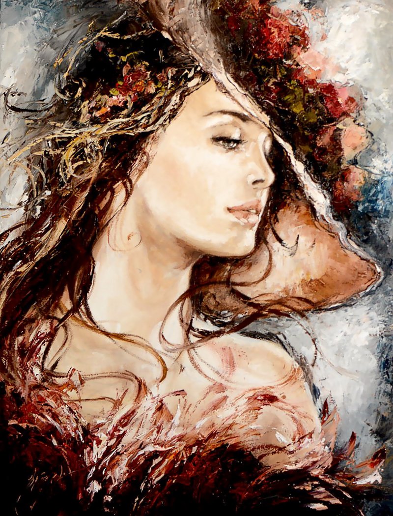 №1764177 - женский образ - оригинал