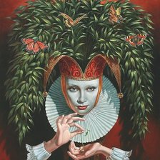 Схема вышивки «картина»