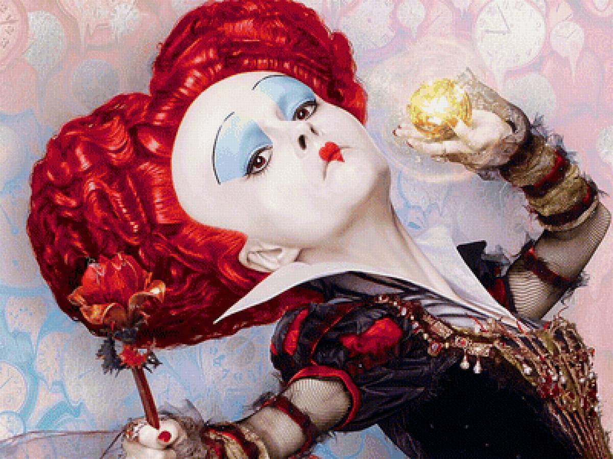 красная королева - картина - предпросмотр