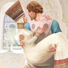 Схема вышивки «пара»