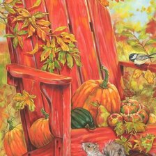 Схема вышивки «Осенний урожай»