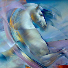 Схема вышивки «Лошадь»