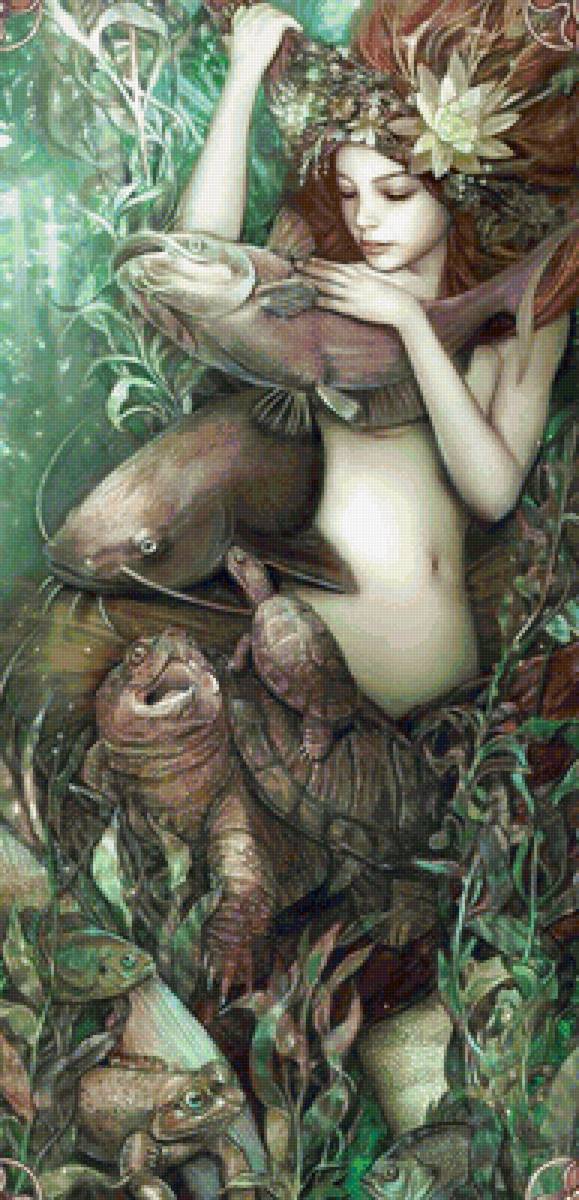 русалка - девушка - предпросмотр