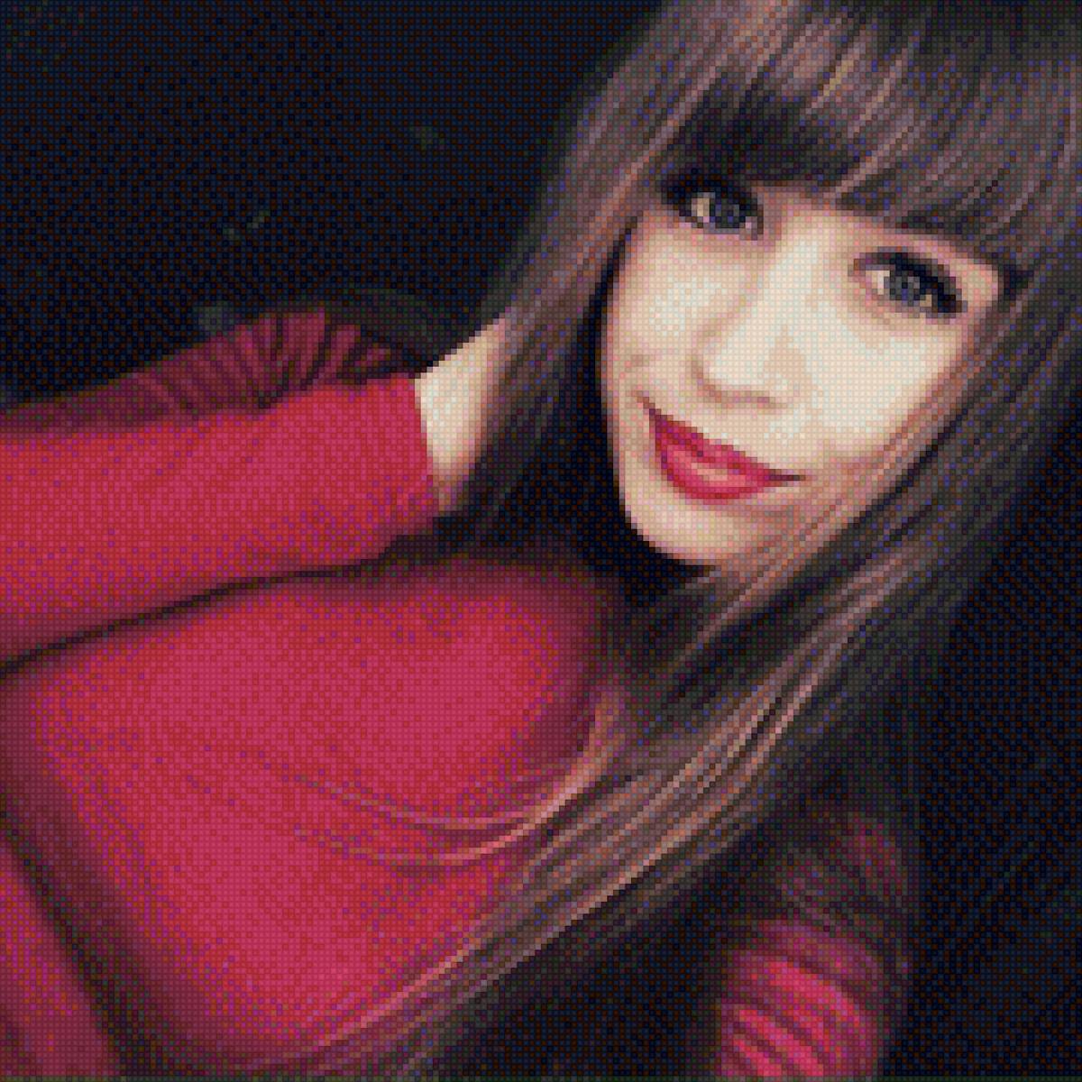 Дочь - портрет - предпросмотр