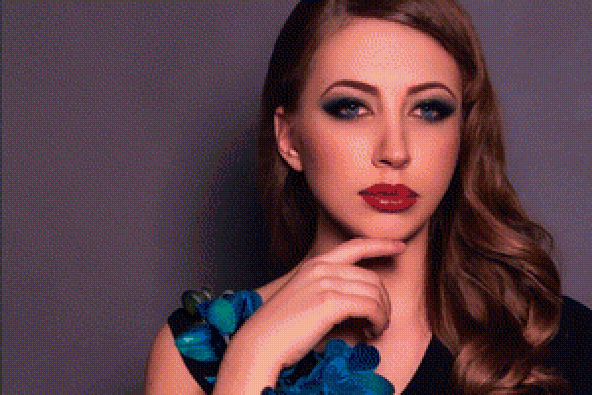 Дочь - портрет - предпросмотр