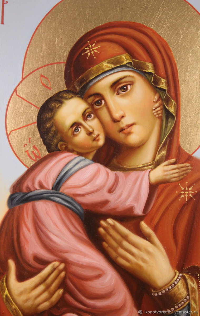 Владимировская Богородица - иконы - оригинал