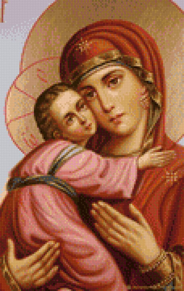 Владимировская Богородица - иконы - предпросмотр