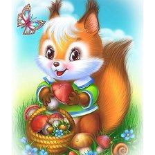 Схема вышивки «Детская»