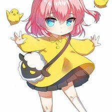 Чиби с овечкой