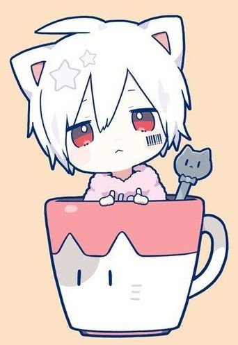 Мальчик в чашке - мальчик чашка ушки - оригинал