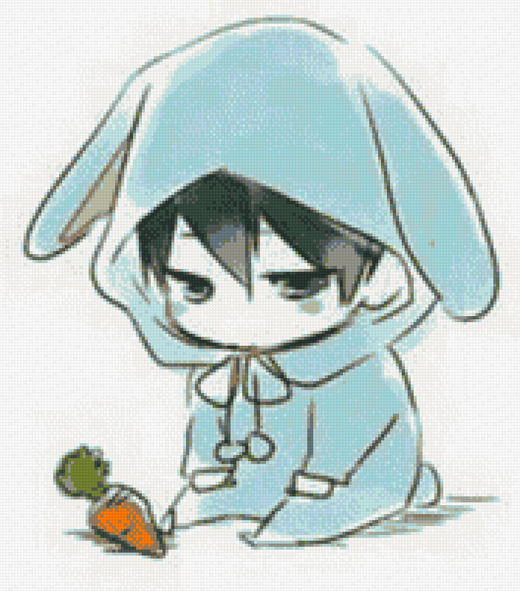 Мальчик зайчик - мальчик аниме - предпросмотр