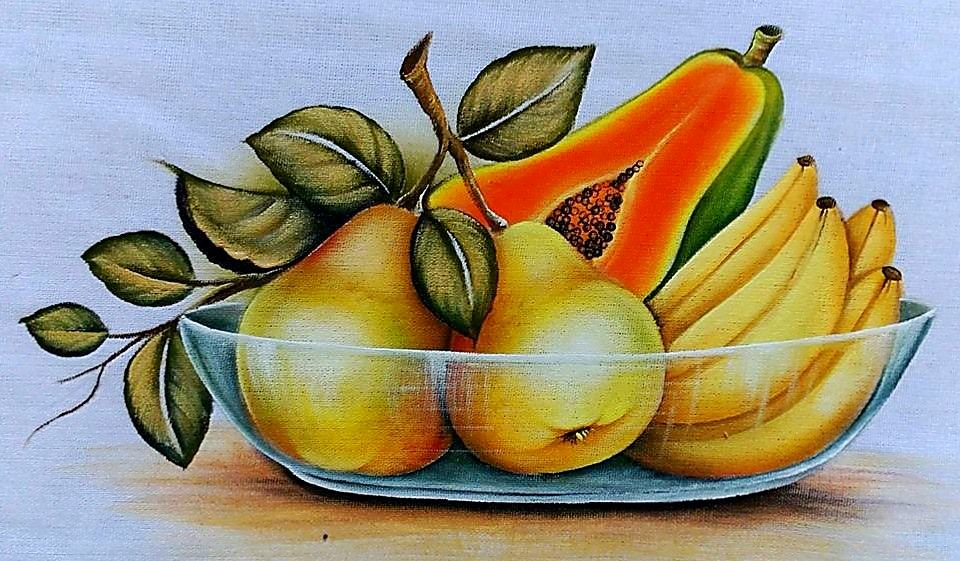 Натюрморт. - натюрморт, фрукты - оригинал