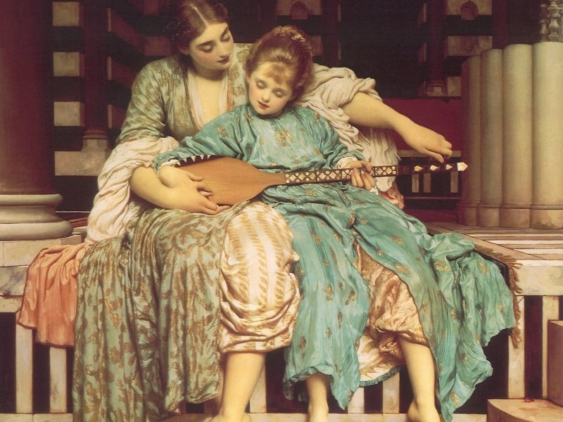 урок музыки - картина - оригинал