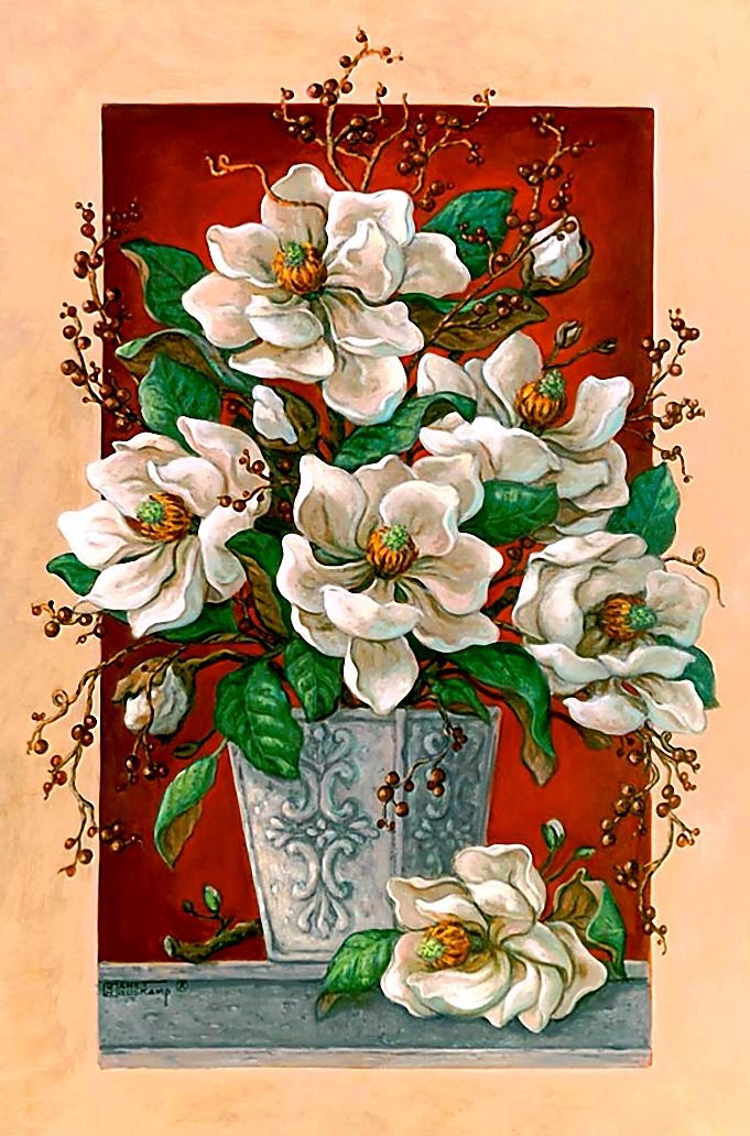 Магнолии. - оригинал