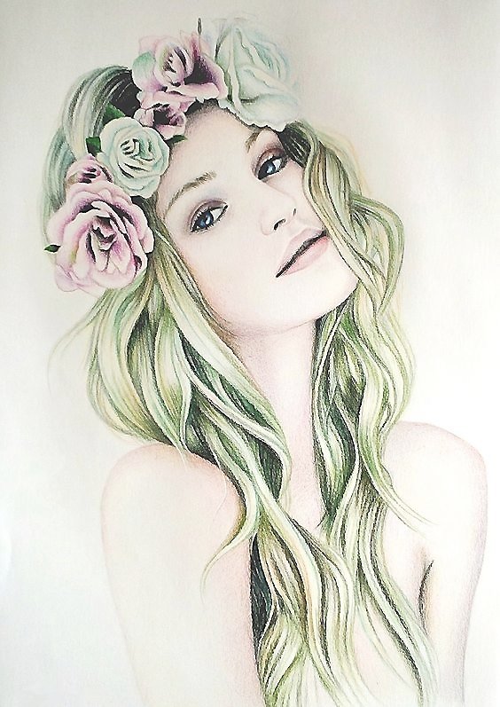 Девушка - оригинал