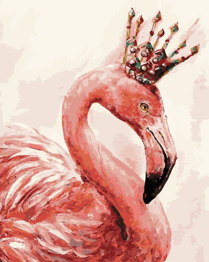 Фламинго - корона, фламинго - оригинал