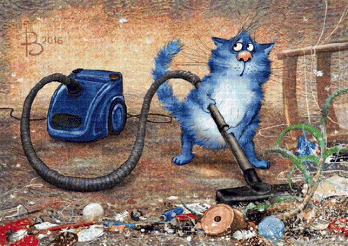 наказание - наказание, синий кот, зенюк - предпросмотр