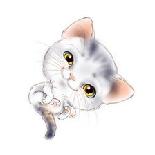 Схема вышивки «кошечка»