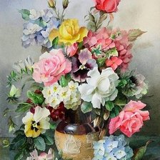 Схема вышивки «kytica»